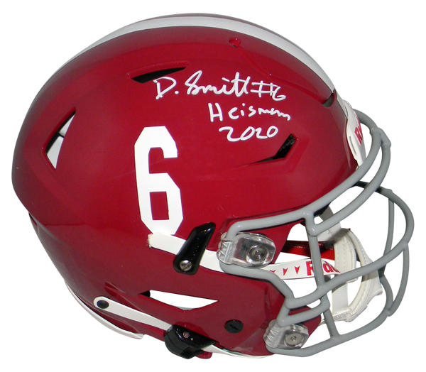 DEVONTA SMITH SIGNED ALABAMA CRIMSON TIDE AUTHENTIC SPEEDFLEX HELMET W – Super Sports Center DEVONTA SMITH SIGNED ALABAMA CRIMSON TIDE AUTHENTIC SPEEDFLEX HELMET W – Super Sports Center