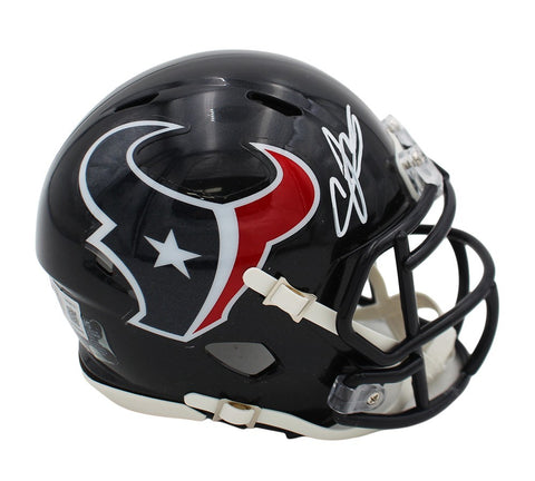 Andre Johnson Signed Houston Texans Speed NFL Mini Helmet
