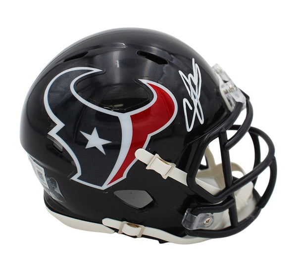 Andre Johnson Signed Houston Texans Speed NFL Mini Helmet