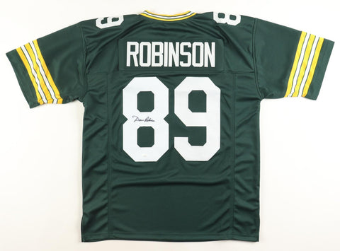 Dave Robinson Signed Green Bay Packers Jersey (JSA) 2xSuper Bowl Champ I & II