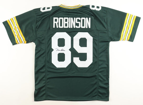 Dave Robinson Signed Green Bay Packers Jersey (JSA) 2xSuper Bowl Champ I & II