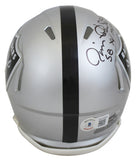 Raiders Jim Plunkett "SB XV MVP" Authentic Signed Speed Mini Helmet BAS Witness