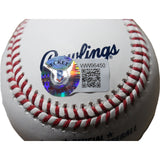 Robin Yount Signed Milwaukee Brewers OML Baseball AL MVP Beckett 40764