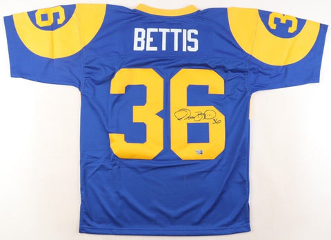 Jerome Bettis Signed Los Angeles Rams Jersey (Fanatics) Rookie of the Year 1993