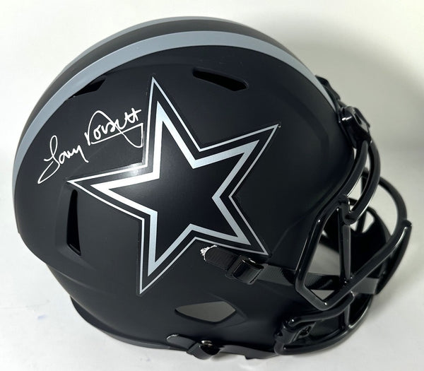 Cowboys TONY DORSETT Signed Full Size ECLIPSE speed Replica Helmet AUTO - JSA