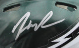 HAASON REDDICK Autographed Speed Mini Helmet Eagles JSA 176714