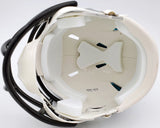 SAM DARNOLD AUTOGRAPHED PANTHERS SILVER SPEED MINI HELMET BECKETT QR 195171