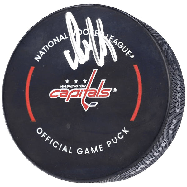 Alexander Ovechkin Autographed Capitals Official NHL Game Puck Fanatics