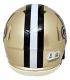 Alvin Kamara Signed New Orleans Saints Mini Speed Helmet BAS ITP