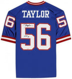 Lawrence Taylor NY Giants Signed Mitchell & Ness Blue 1990 Jersey w/"H of 99"