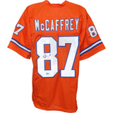 Ed McCaffrey Autographed Pro Style XL Orange TB Jersey Beckett Witness 53722