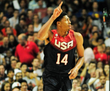 Anthony Davis Signed Team USA Jersey (JSA) 2012 Gold Medalist/ L A Lakers Center
