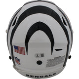 JaMarr Chase Autographed Cincinnati Bengals 22Alt SpeedFlex Helmet Beckett 48965