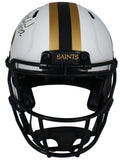 Rashid Shaheed Autographed (Gold) Saints Lunar Eclipse Authentic Helmet Beckett