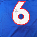 Julius Erving Signed Jersey PSA/DNA Philidelphia 76ers Autographed Sixers