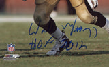Willie Roaf Signed New Orleans Saints Unframed 8x10 NFL Photo with "HOF 2012" In