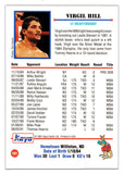 Virgil Hill Autographed 1991 Kayo Boxing Card #101 w/HOF'13 - SCHWARTZ COA