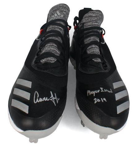 Aaron Judge Autographed "Player Issued 2019" Authentic Adidas Cleats Fanatics