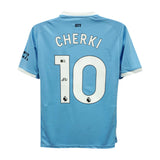 Rayan Cherki Signed Manchester City Soccer Jersey #10 with Beckett COA