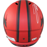 Josh Allen Autographed Buffalo Bills F/S Rave Helmet Beckett Witness 49968