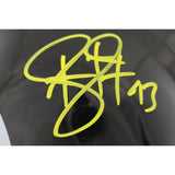 Troy Polamalu Autographed Pittsburgh Steelers F/S Helmet Beckett Witness 50282