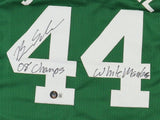 Brian Scalabrine Signed Boston Celtic Jersey "08 Champs & White Mamba" (Beckett)