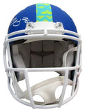 Saquon Barkley Signed Blue SB LIX Full Size Authentic Helmet Eagles PSA 195217