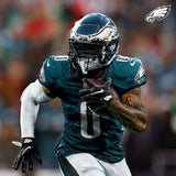 D'Andre Swift Signed Philadelphia Eagles Logo Football (JSA COA) Ex-Georgia R.B.