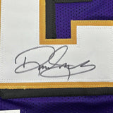 Framed Autographed/Signed Derrick Henry 35x39 Baltimore Purple Jersey JSA COA