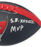 Dexter Jackson Autographed Tampa Bay Bucs Logo Football Beckett 40892