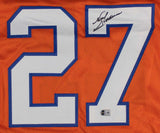 Neal Anderson Signed Florida Gators Jersey (Beckett) 1986 Bears 1st Round Pick