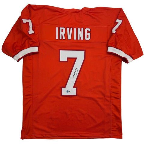 Autographed/Signed Bucky Irving Tampa Bay Creamsicle Retro Jersey Beckett COA