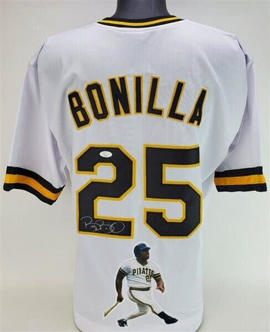 Bobby Bonilla Signed Pittsburgh Pirates Jersey (JSA COA) 6xAll Star 3rd Baseman