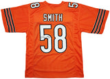 CHICAGO BEARS ROQUAN SMITH AUTOGRAPHED ORANGE JERSEY BECKETT BAS QR 203020