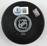 Mark Messier Autographed New York Rangers Hockey Puck - Beckett Holo