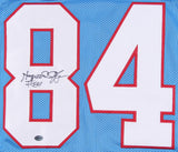 Haywood Jeffires Signed Houston Oilers Jersey / Wide Receiver (1987-1995) GTSM