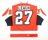 Flyers Leach Jersey Signed by Bob Clarke, Bernie Parent, Dave Schultz, Bob Kelly