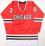 Murray Bannerman Signed Chicago Blackhawks Jersey (JSA) Hawks Goalie 1980 - 1987