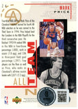 Mark Price Autographed/Signed 1994 Upper Deck #24 Trading Card Beckett 59410