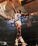 Julius Dr. J Erving Autographed Signed 8x10 Photo 76ers Beckett QR #AE31717