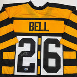 Autographed/Signed Le'Veon LeVeon Bell Pittsburgh Bumble Bee Jersey JSA