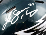LeSean McCoy Autographed F/S Eagles Speed Authentic Helmet- Beckett W Hologram