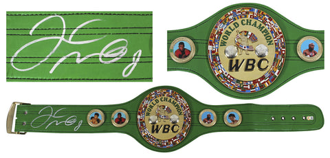 Floyd Mayweather Authentic Signed Replica WBC Championship Belt BAS Witnessed