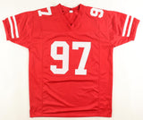 Nick Bosa Signed 49ers Jersey (Beckett) San Francisco 1st Round Pick #2 in 2019