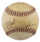 Red Sox Jimmie Foxx Authentic Signed Baseball Autographed JSA #ZZ21175