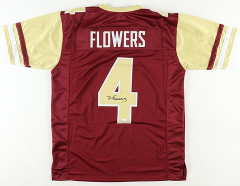 Zay Flowers Signed Boston College Eagles Jersey (JSA COA) Baltimore Receiver