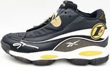 ALLEN IVERSON AUTOGRAPHED BLACK REEBOK THE ANSWER SHOE 76ERS 14 BECKETT 233333