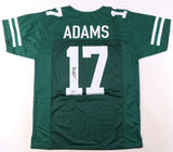Davante Adams Signed New York Jets Jersey (Beckett) 5xPro Bowl Wide Receiver