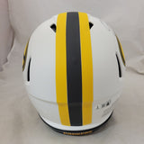 JOSH JACOBS SIGNED GREEN BAY PACKERS FS LUNAR ECLIPSE SPEED AUTHENTIC HELMET BAS