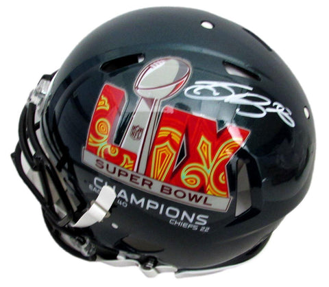 Saquon Barkley Signed SB LIX Champs Full Size Authentic Helmet Eagles PSA 195238